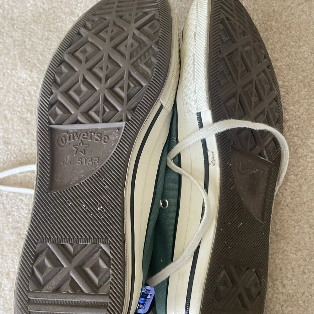 Converse Chuck Taylor All Star Green Canvas Shoes.‎ Men size 11 - Picture 5 of 8